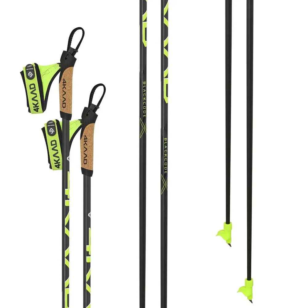 Палки лыжные 4KAAD BLACK CODE X ULTIMATE