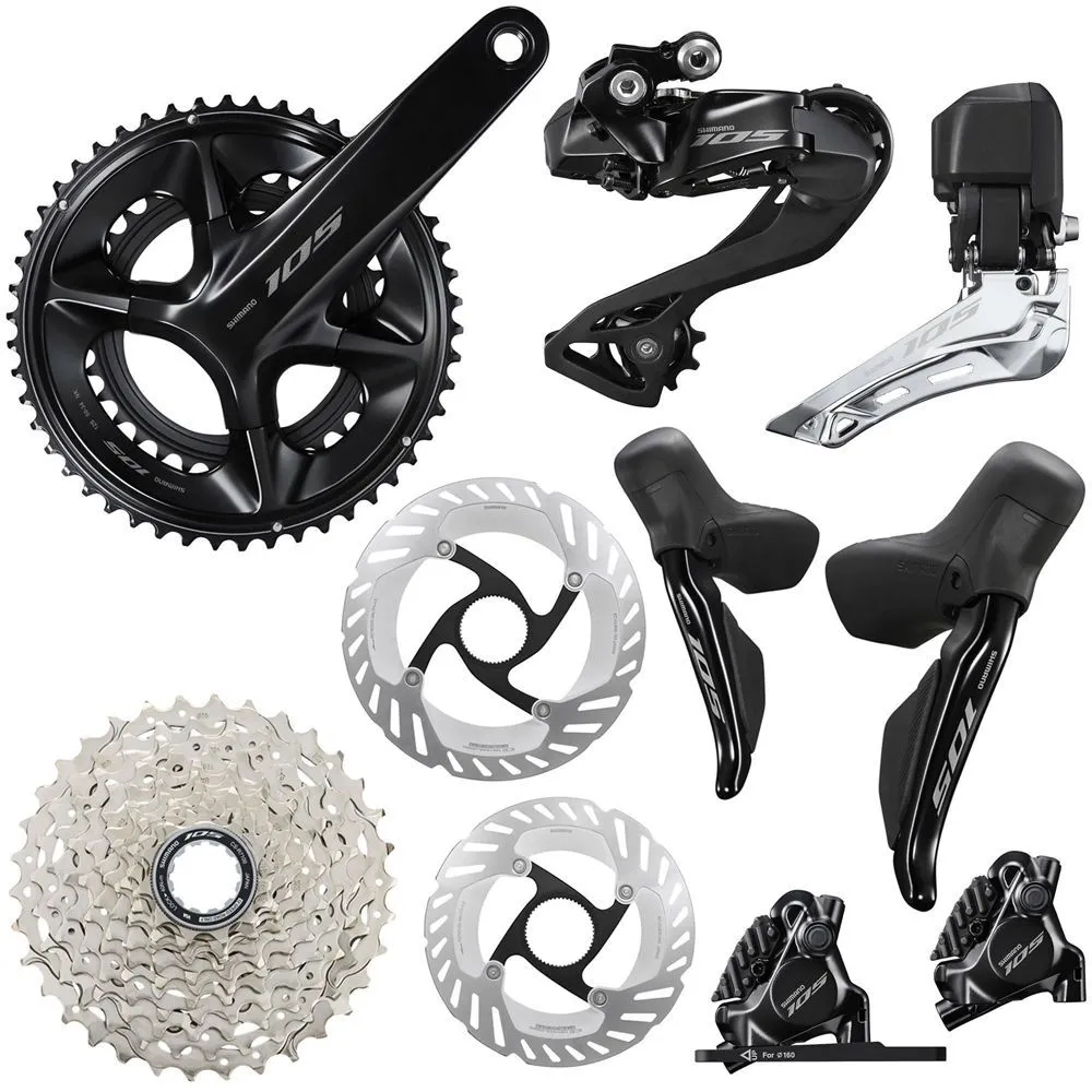 Группа Shimano 105 Di2 Disc 7170 DI2 L175 50-34 11-34 12 ск.
