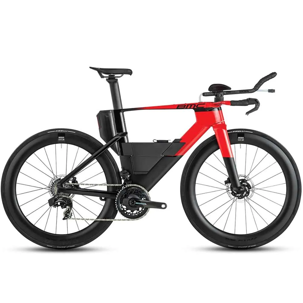 Велосипед BMC Speedmachine 01 Disc Two Force AXS 2x12 Red/Black/Red