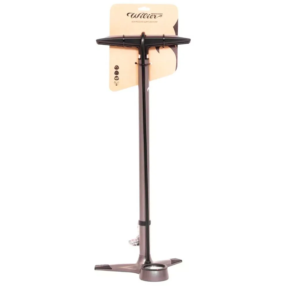 Насос стационарный Wilier FLOOR PUMP ALU Gray