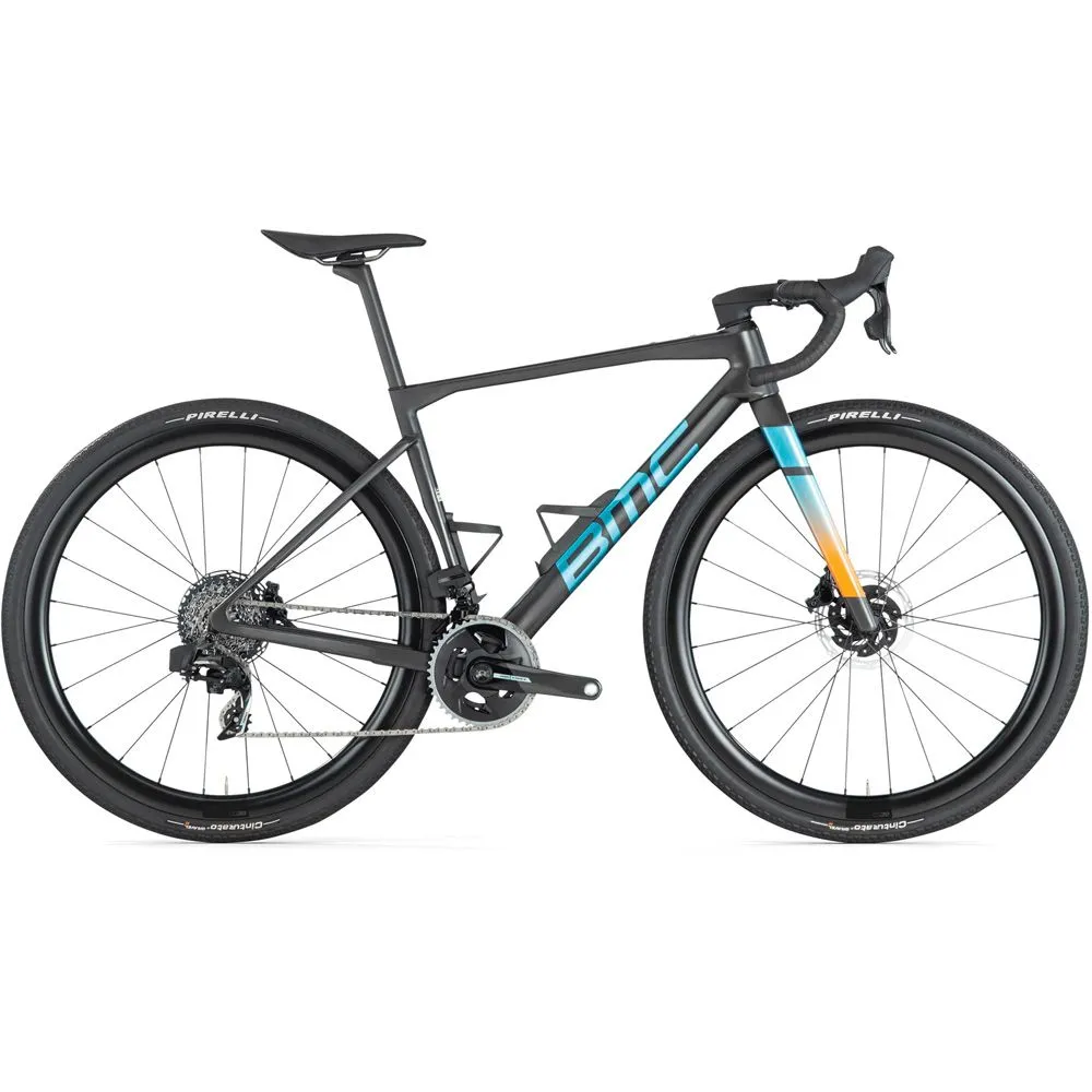 Велосипед гравел BMC Kaius 01 TWO Force AXS Wide 2x12 Carbon/Blue/Orange