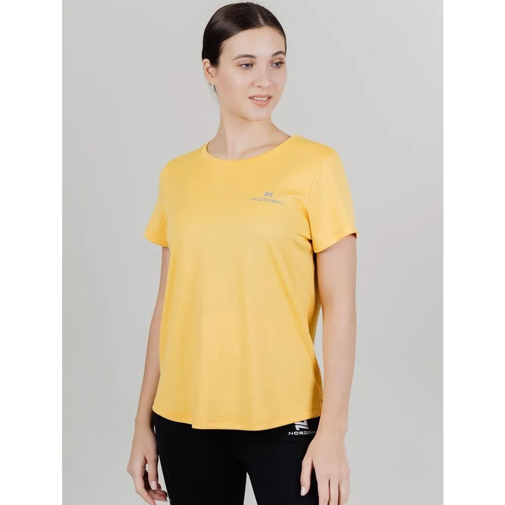 Футболка Nordski Run W (M, 153 Абрикос)