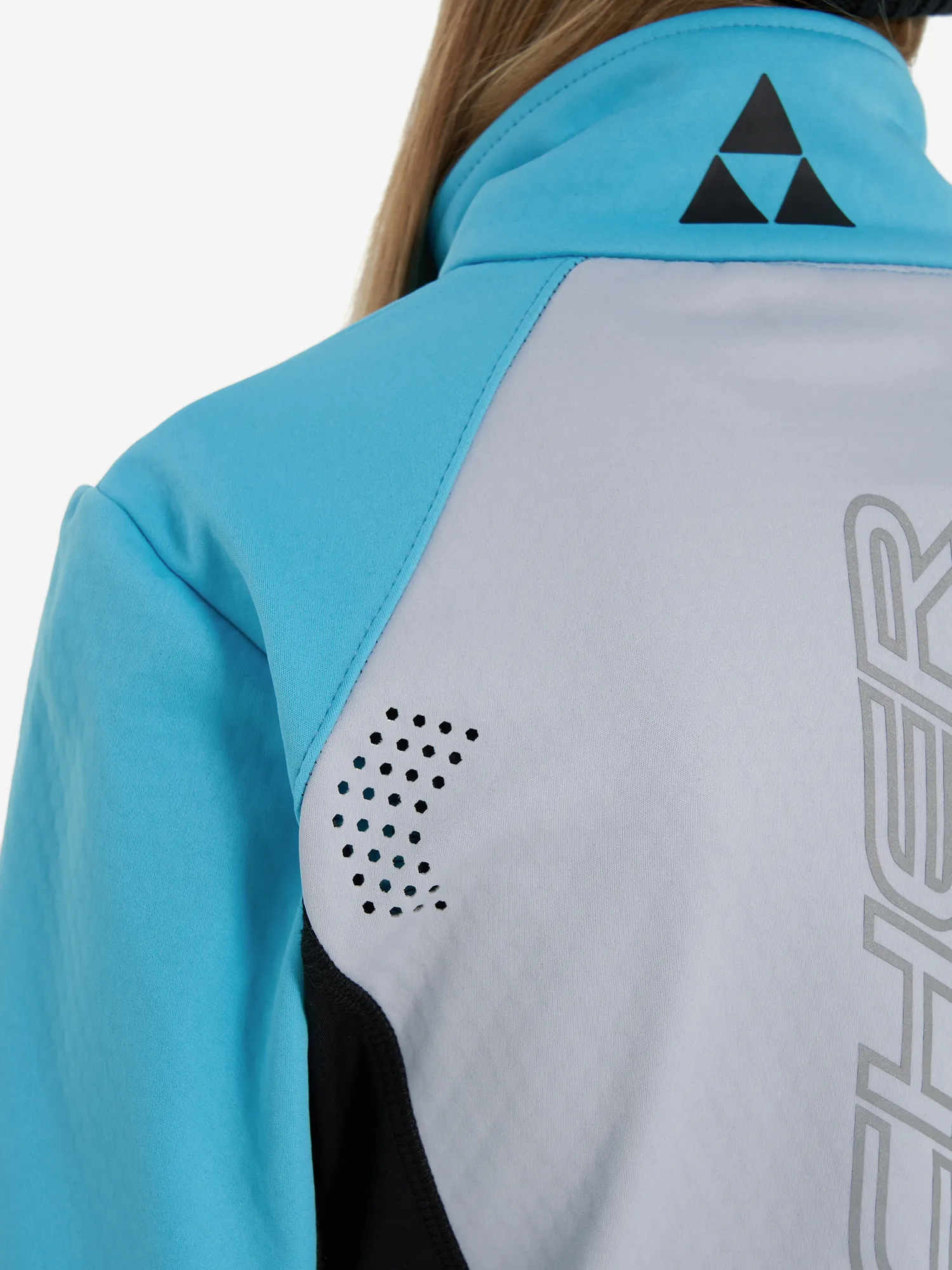 Куртка FISCHER Softshell Warm детск. (158, 409 Бирюзовый/серый)