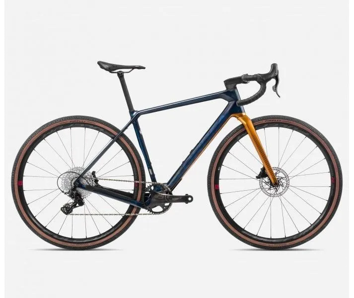 Велосипед гравийный Orbea Terra M22 TEAM 1X (AC, L, Синий/оранжевый)