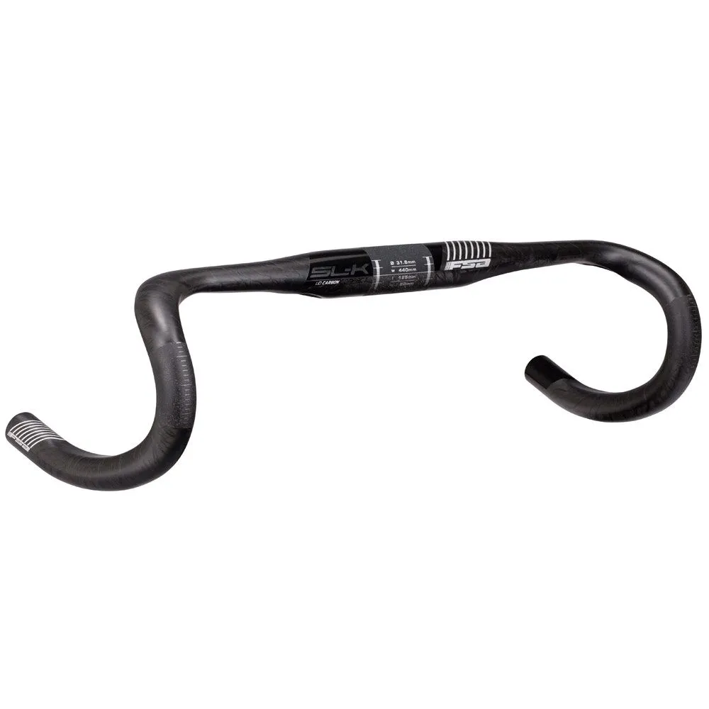 Руль шоссейный FSA SL-K Carbon Compact Grey 42cm A9