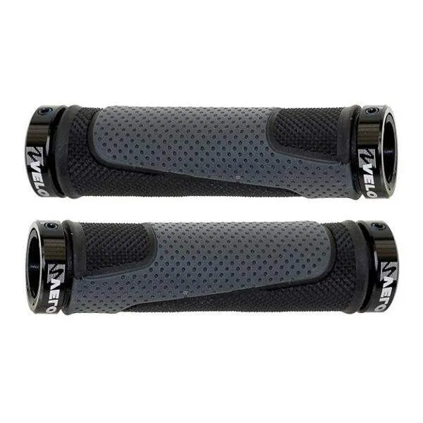 Грипсы Velo  D3 Alloy 130mm, черн., с фиксатором