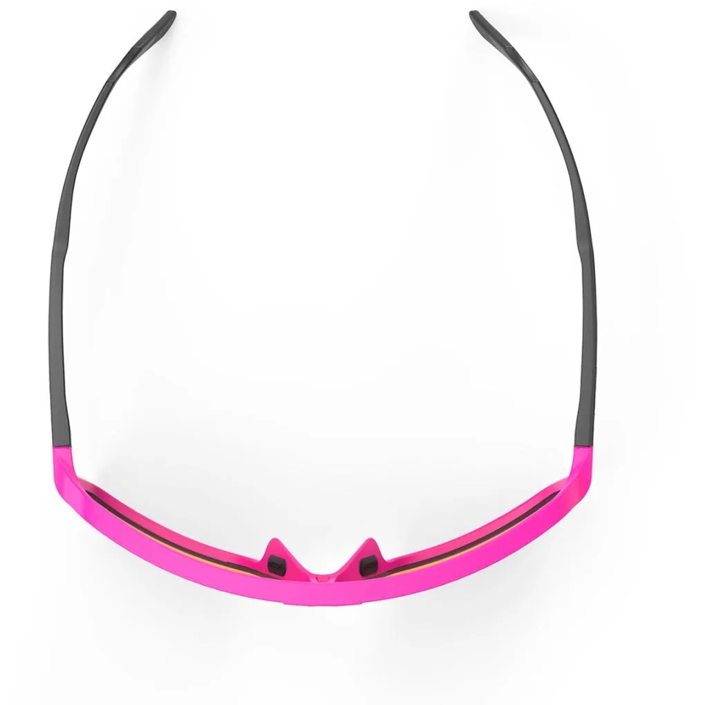 Очки Rudy Project SPINSHIELD Pink Fluo/Black Matt - Multilaser Red