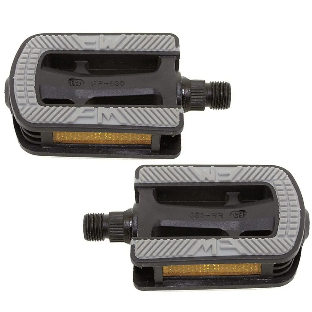 Педали детск./подростк., нескольз., резин. с отраж.