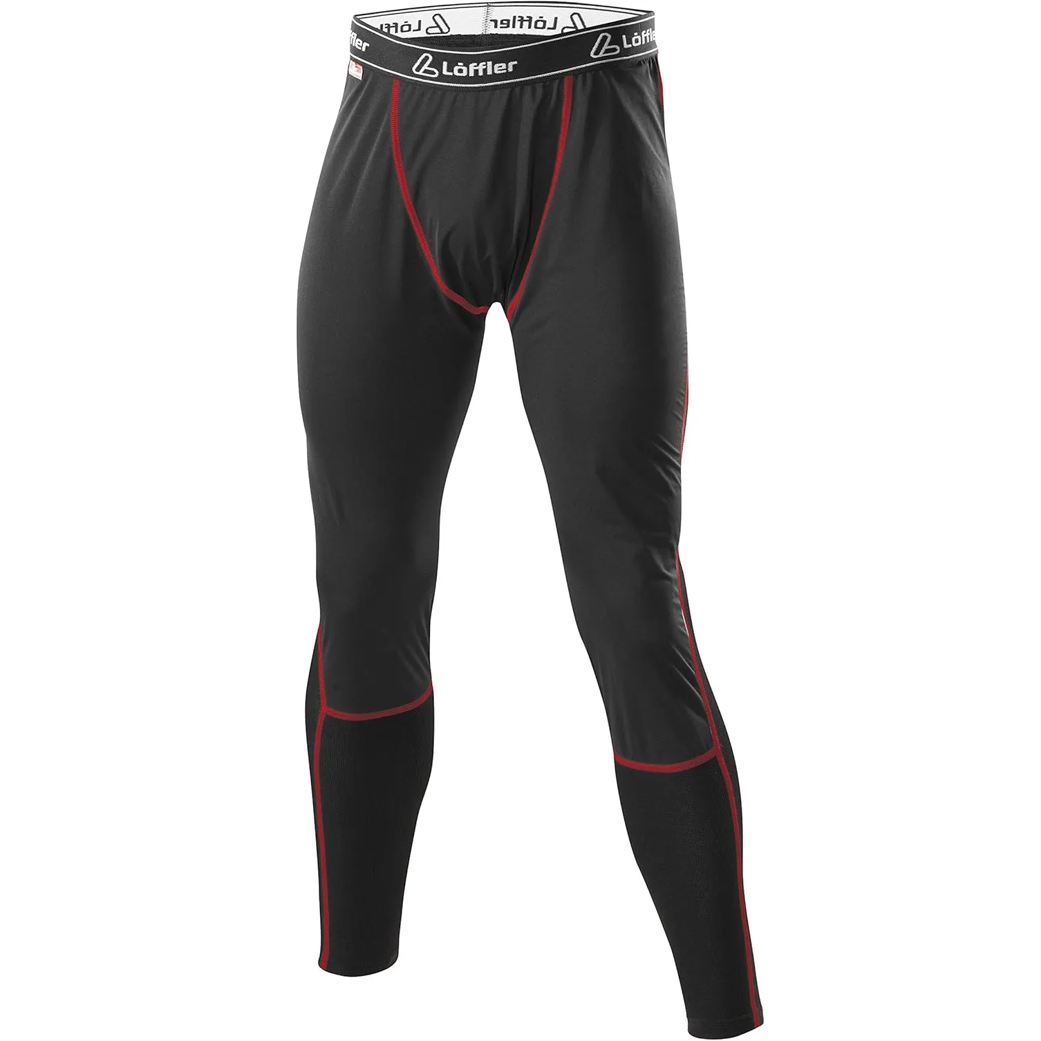 Кальсоны LOFFLER WS Light мужские (48, 995 Черный/красный)