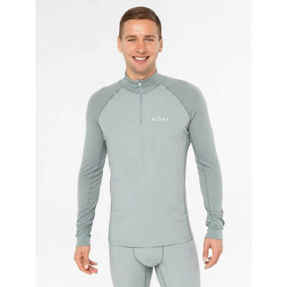Термобелье верх Moax Race Wind LS с воротником мужское 