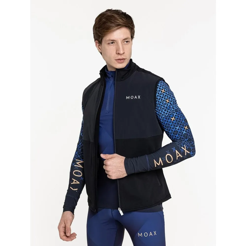Жилет MOAX Force Wind муж. (L, 10000 Черный)
