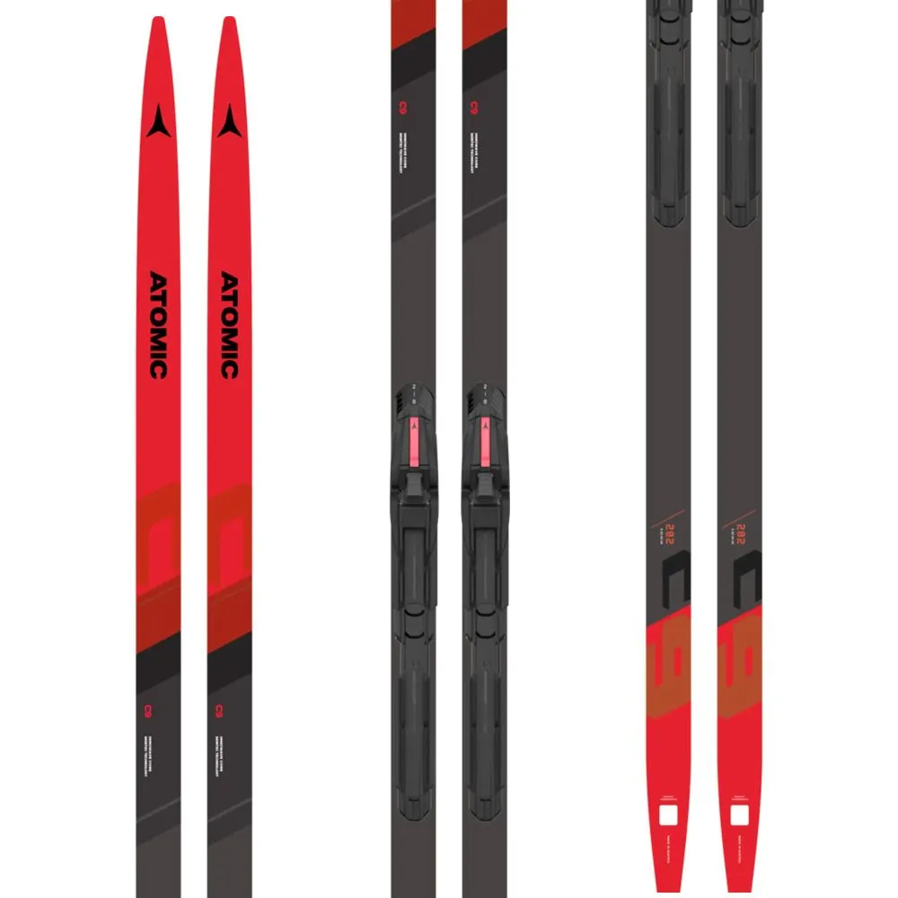 Лыжи ATOMIC REDSTER C9 SKINTEC med + крепления