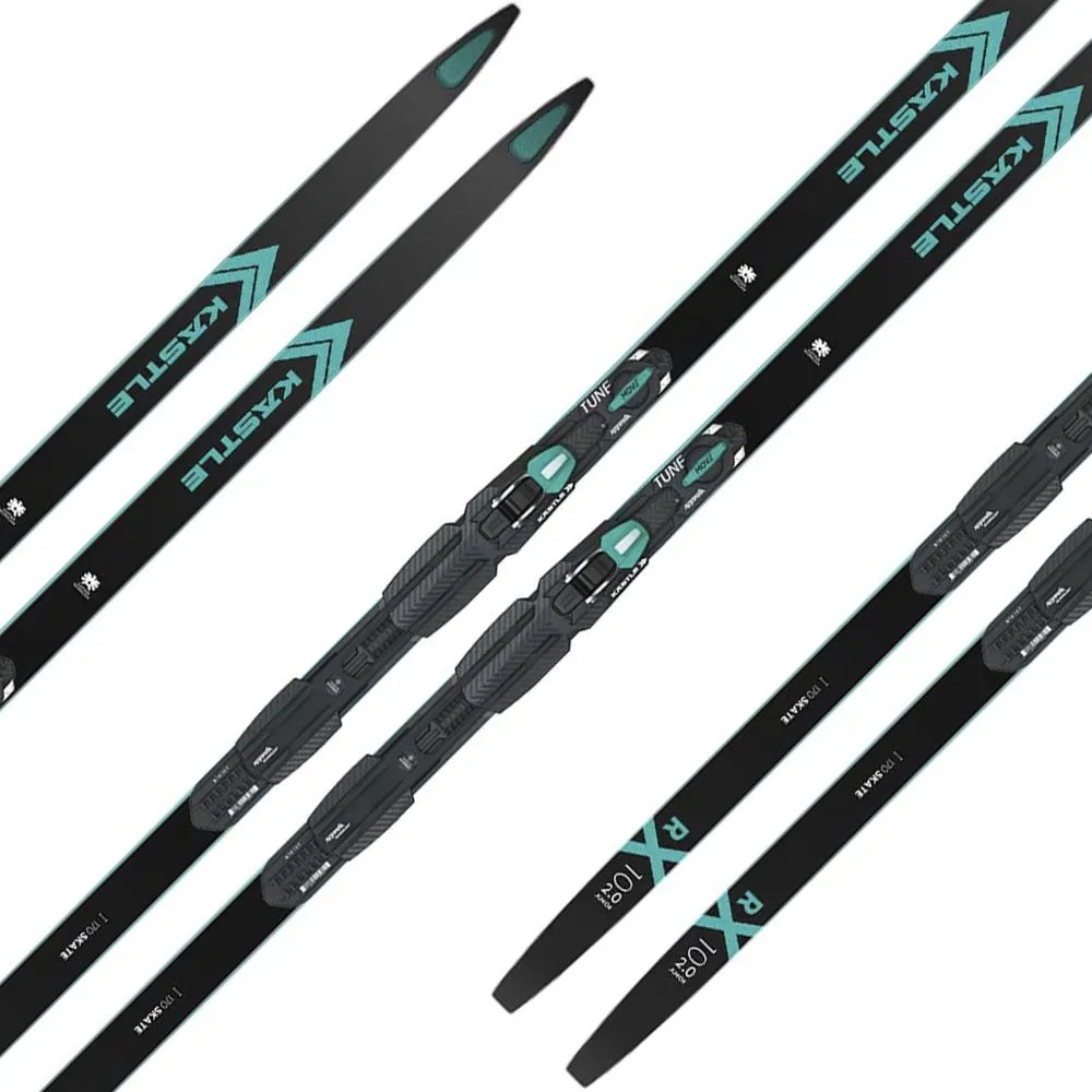 Лыжи KASTLE  RX10 2.0 JR Skate Plus M NIS + крепления