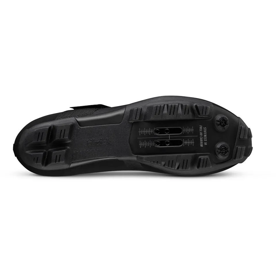 Велотуфли MTB Fizik VENTO FEROX CARBON (43, Черный)