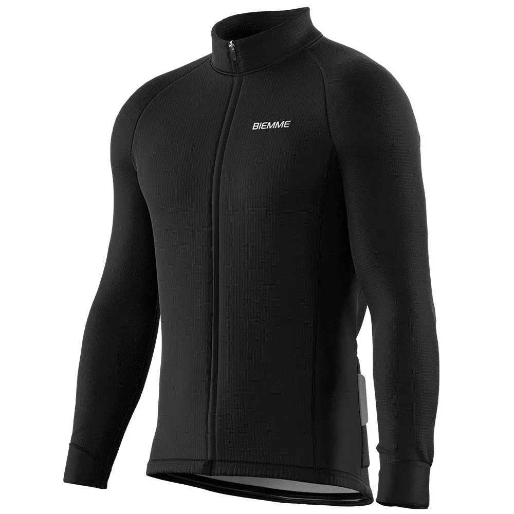 Майка дл.рукав Biemme BELVEDERE 2023 (AE88, XXXL, Черный)