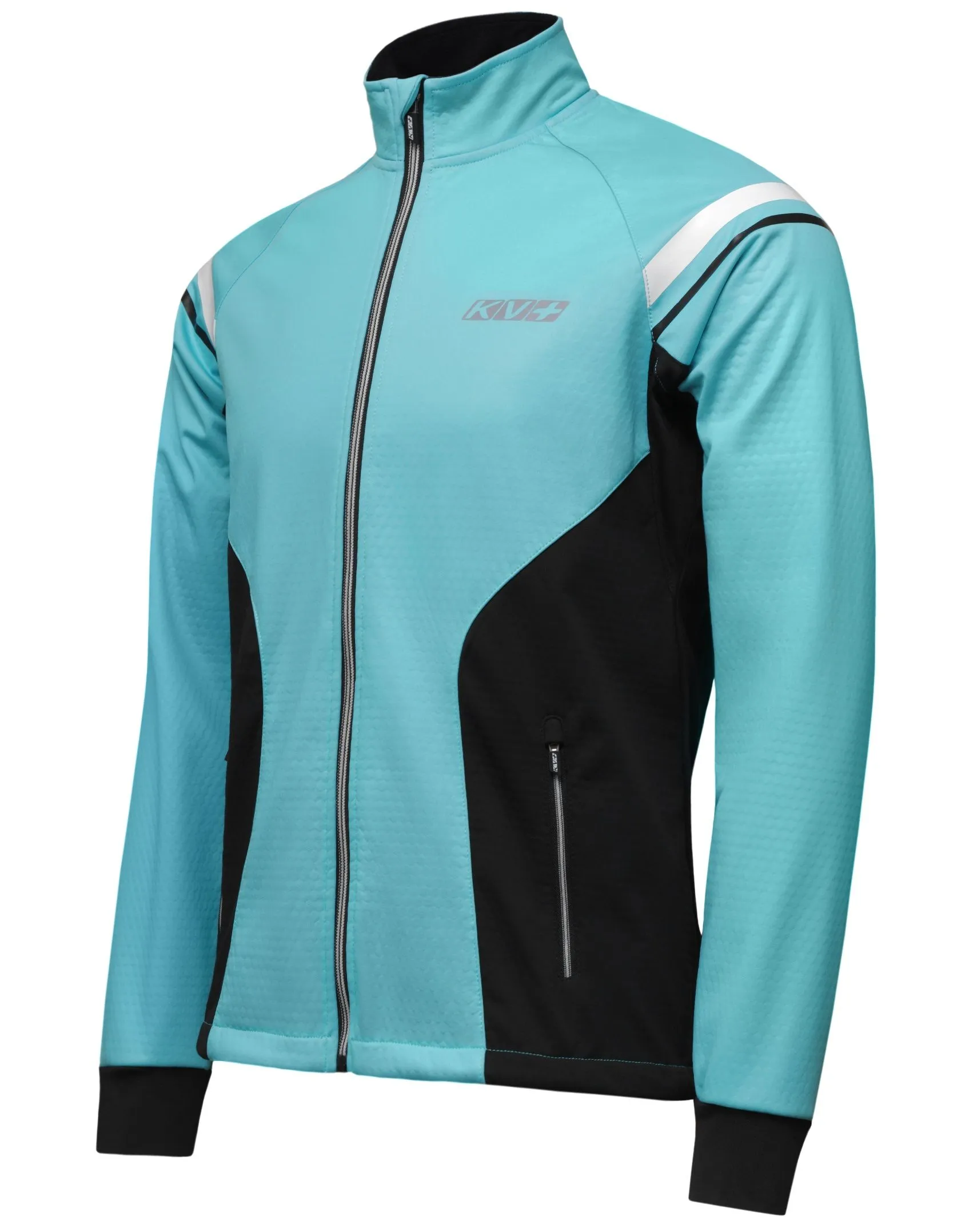 Куртка KV+ CROSS (S, 21 Черный/Бирюзовый)
