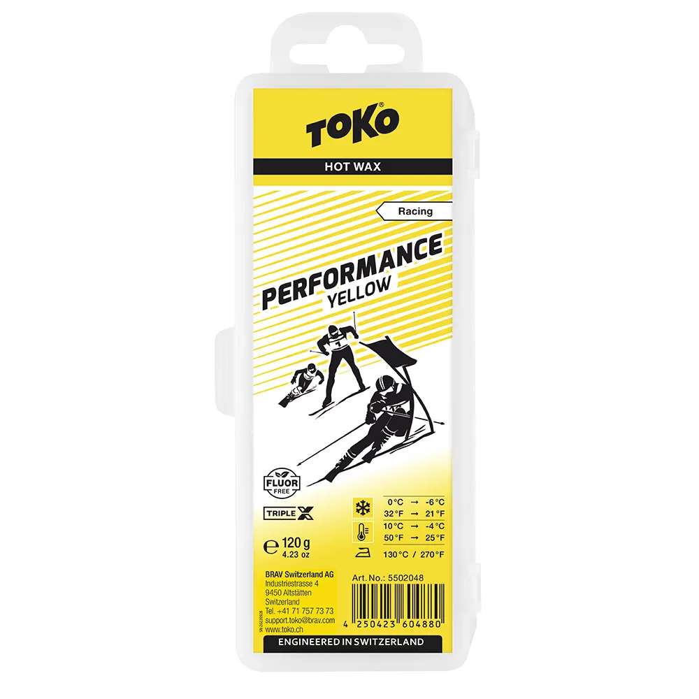 Парафин TOKO Racing Performance Yellow 0-6 120 гр