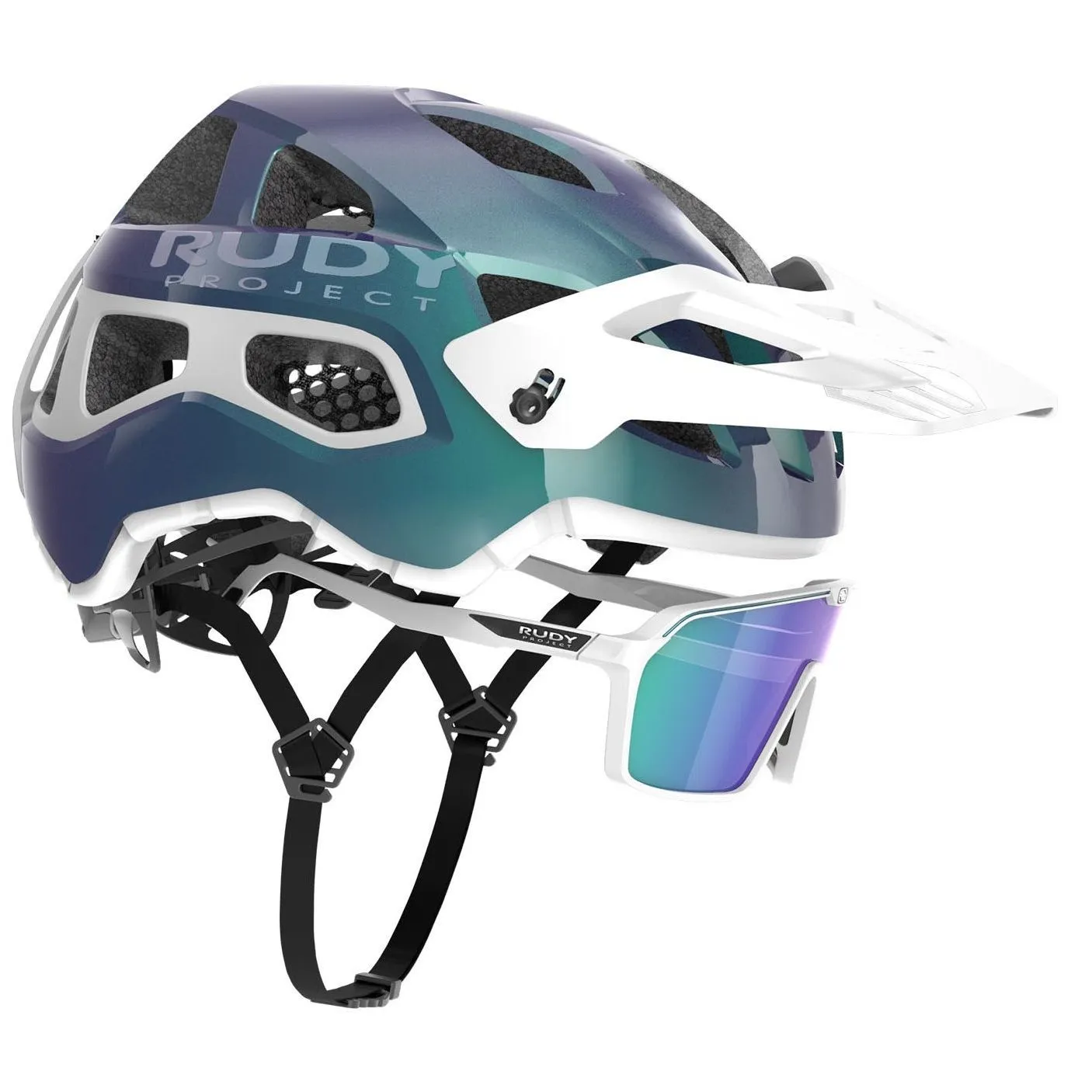 Комплект шлем Rudy Project PROTERA+/очки SPINSHIELD MTB S/M