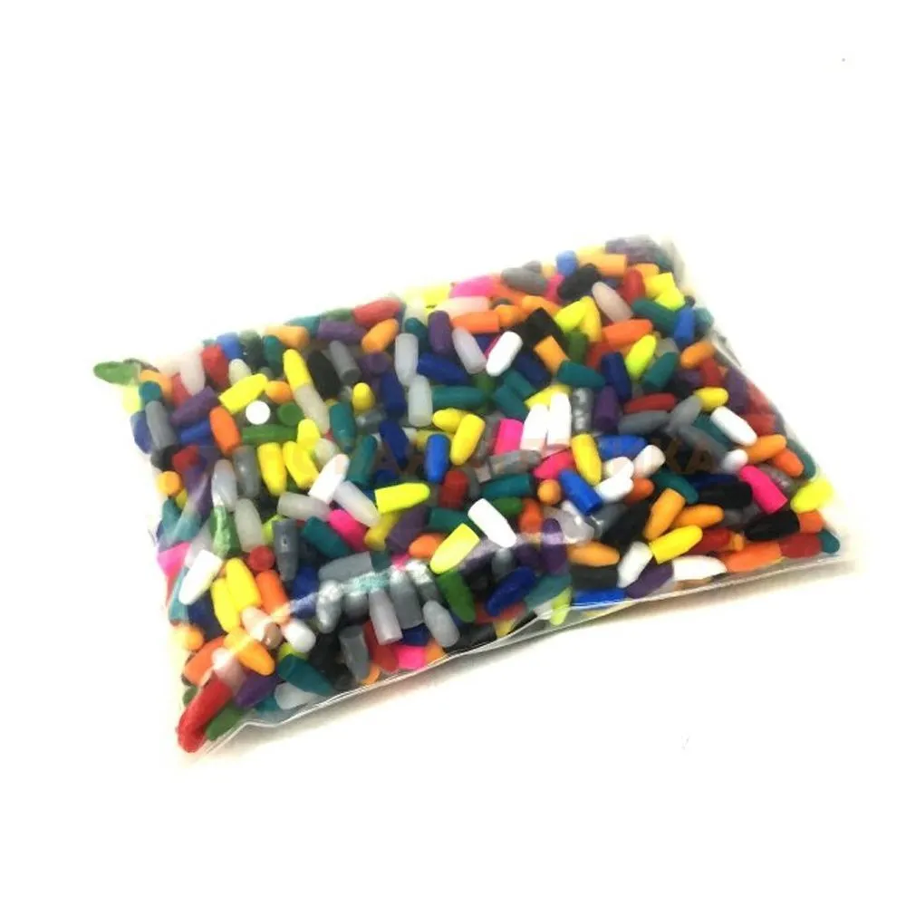 Чопики пластиковые  Binding Plugs assorted 1000pcs