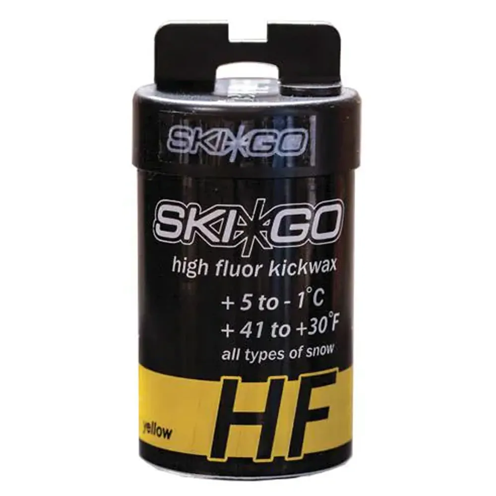 Мазь SkiGo HF YELLOW новый снег +5 -1 45 г