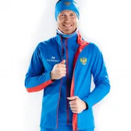 Куртка разминочная Nordski Premium (M, 879 Синий/красный)