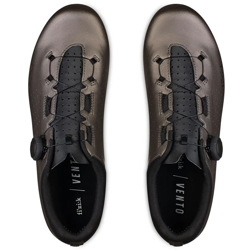 Велотуфли Fizik VENTO OMNA (40, Металлик/черный)