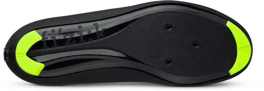 Велотуфли Fizik TEMPO OVERCURVE R5 (41, Черный/желтый fluo)