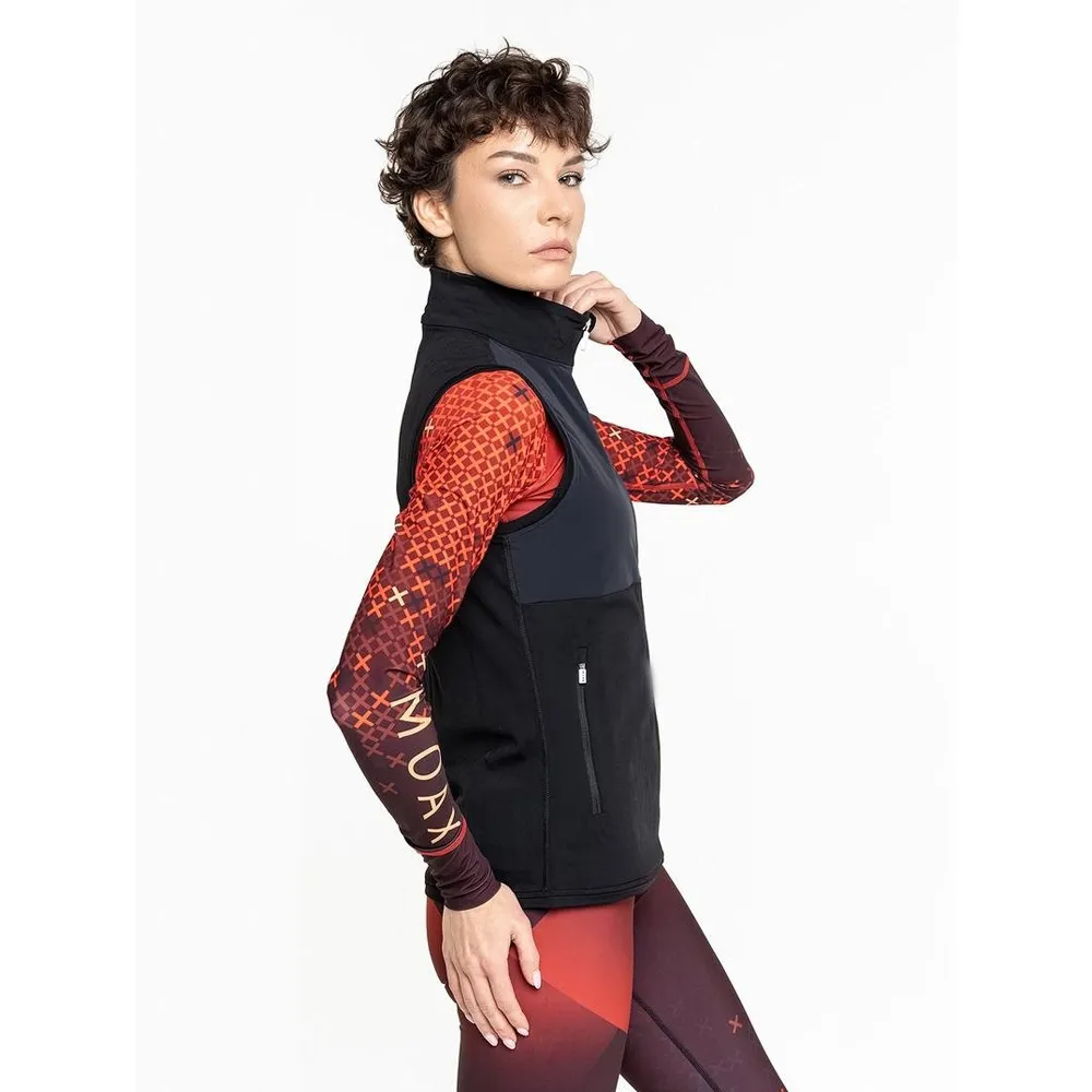 Жилет MOAX Force Wind женск. (S, 10000 Черный)