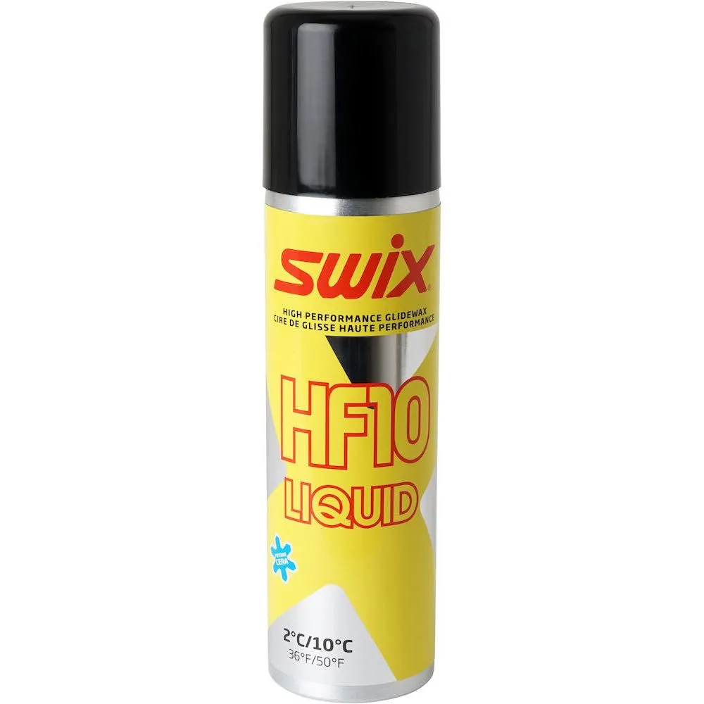 Парафин жидкий Swix HF10XL Yellow +10 +2 125 мл