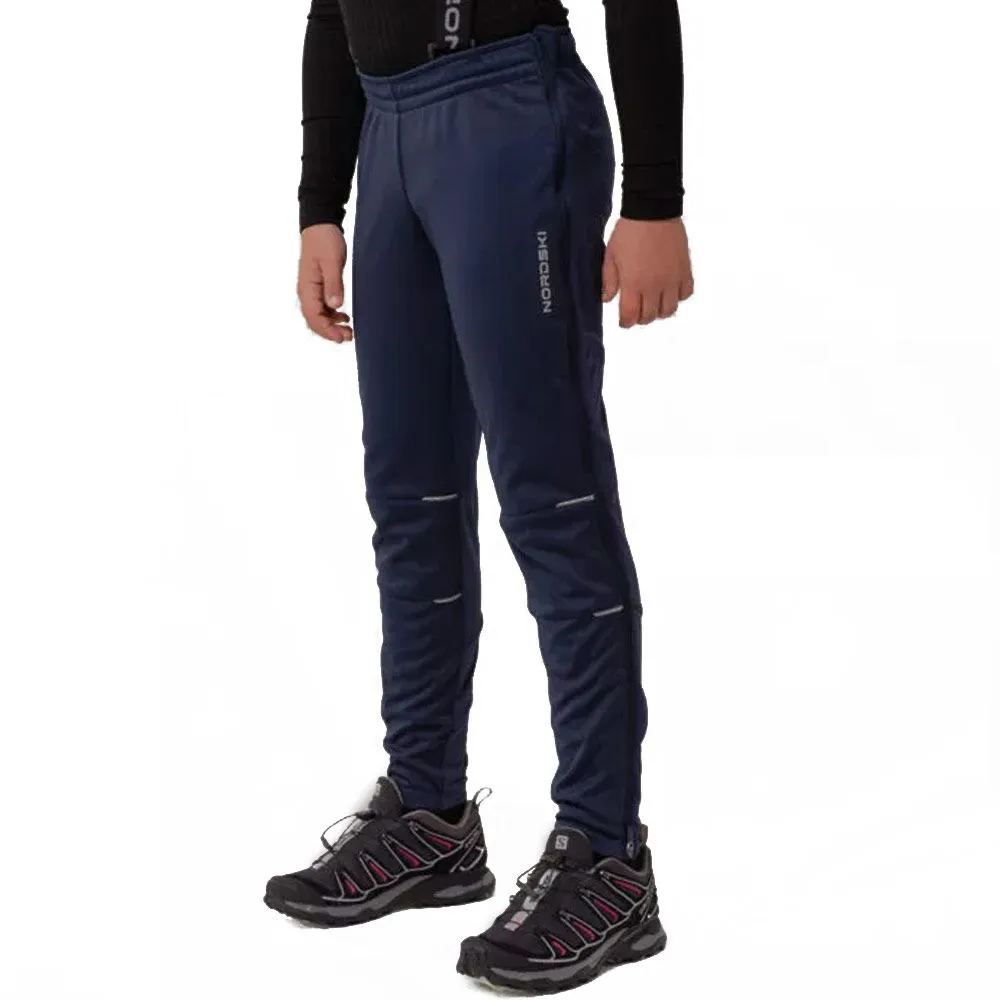 Брюки разминочные NordSki Premium JR (134, 100 черный)