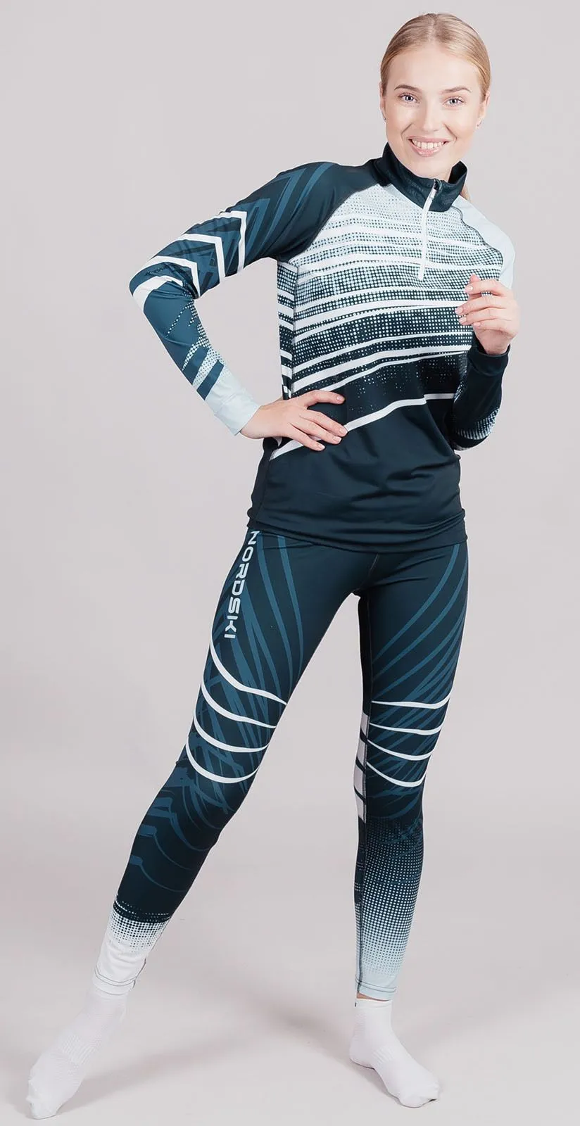 Комбинезон Nordski PRO jr (134, 020 Синий/перламутровый)