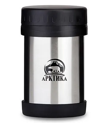 Термос-кружка бытовая, вакуумная,  без ручки, "Арктика", 350 мл